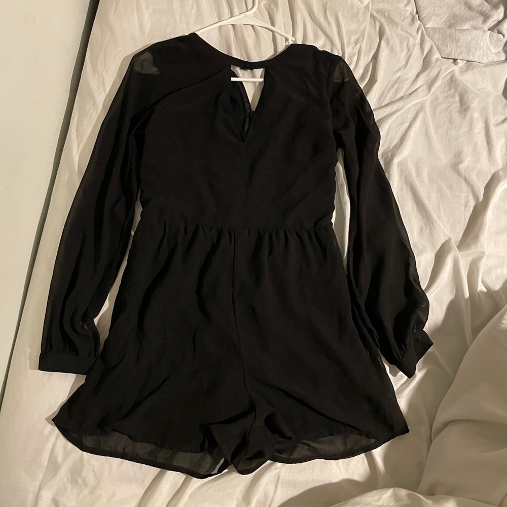 Abercrombie and Fitch black romper